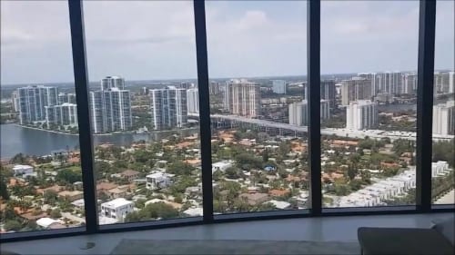 Hello friends - Get a rare glimpse of the Porsche Tower in north Miami in the sunny city of “Sunny…