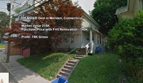 Off-Market Deal in Meriden, Connecticut Transaction: Purchase of 2 Duplex Units in ...