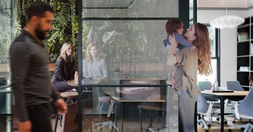 #מתחמי _עבודה _חדשים הכתבה אולי מפנה זרקור לנשים , חופשות לידה וחזרה לעבודה ,…