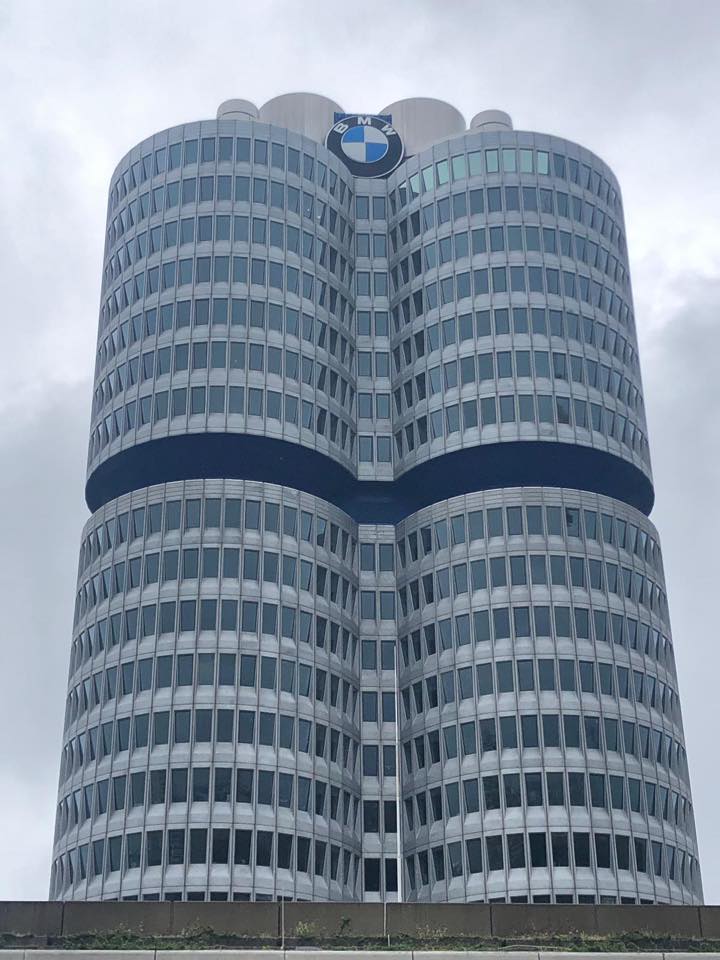 If you have ever dreamed of a BMW car - from now on I dream of a BMW tower in Germany ...