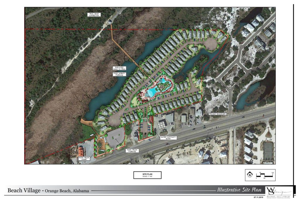 Announcement of a new development on the Orange Beach, to the Beach Village - Costa ...