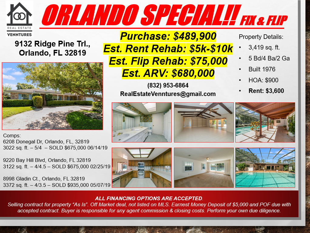 Rare price at a low price on Bay Hill !!! 9132 Ridge Pine Trl., Orlando, FL 32819 ...