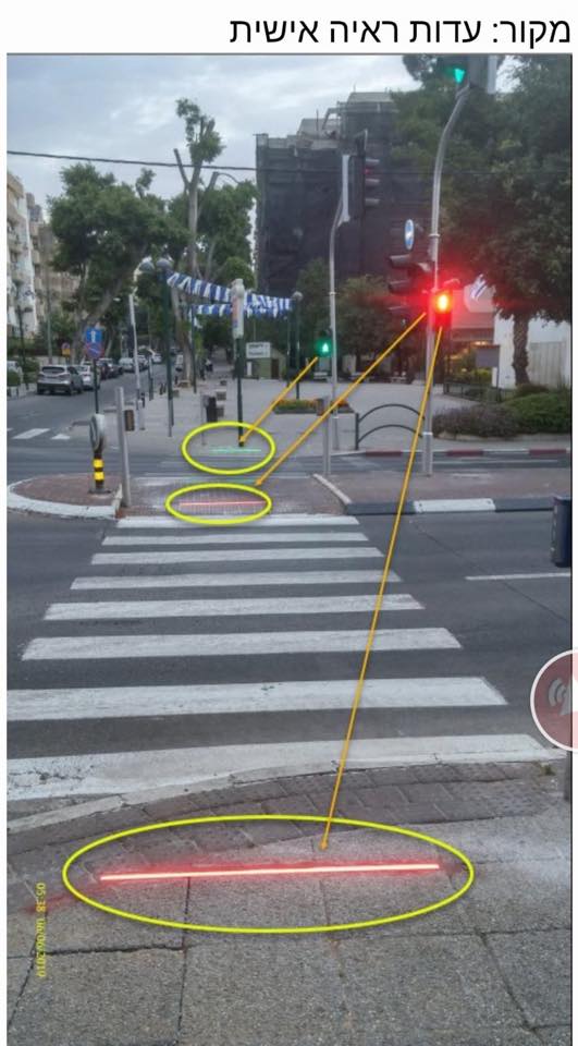 Just what we were waiting for: a special pedestrian traffic light immersed in the cell phone upon reaching a crossroads ....