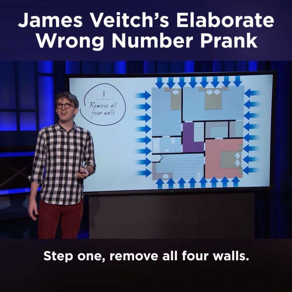 Watch James Veitch's Elaborate Wrong Number Prank