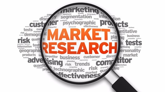 Market research and transaction profitability calculation