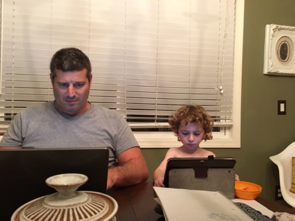Real estate friends love time. Start early. In the photo: I train the next generation (heir) in ...