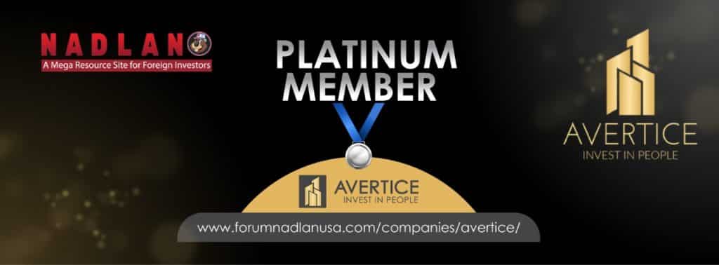 Avertice has joined the Platinum Club of Recommended Companies by the Real Estate Forum A ...
