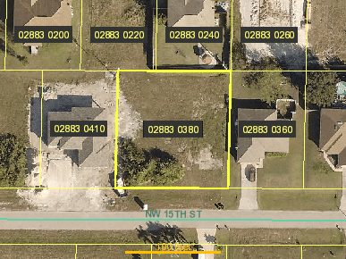 New registration alert !!! 1103 NW 15 St Cape Coral Fl, 33993 27,000.00 $ 3 Lots of permission ...