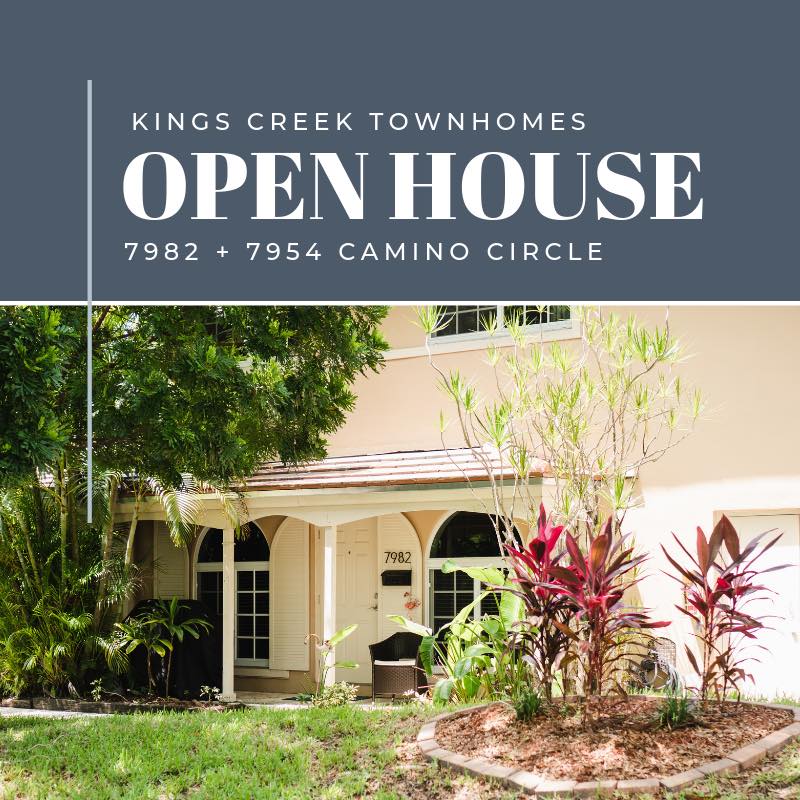 Open house this weekend! Two towns in King's Creek are open today from 13pm to 00pm. U ...