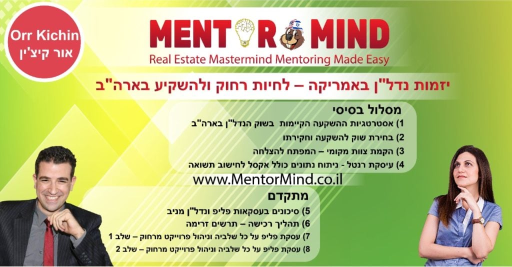 Banner Mentormind 8 points Orr Kichin - Or Kitzin