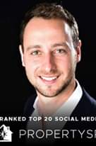 Image may contain: 1 person, text that says 'RANKED TOP 20 SOCIAL MEDIA AGENT PROPERTYSPARK'