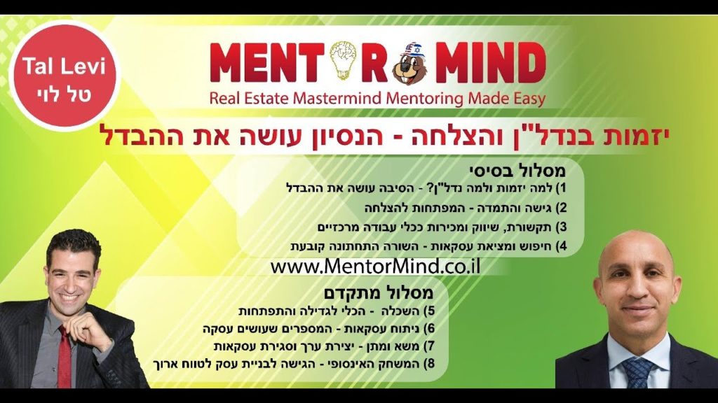 Cycle # 2 - Mentormind with Tal Levi - Launches May 4! In light of the success and feedback ...