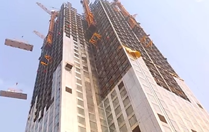 When will they build so quickly in the United States? Watch: Build a 57-story Green Building in 19 Days ...