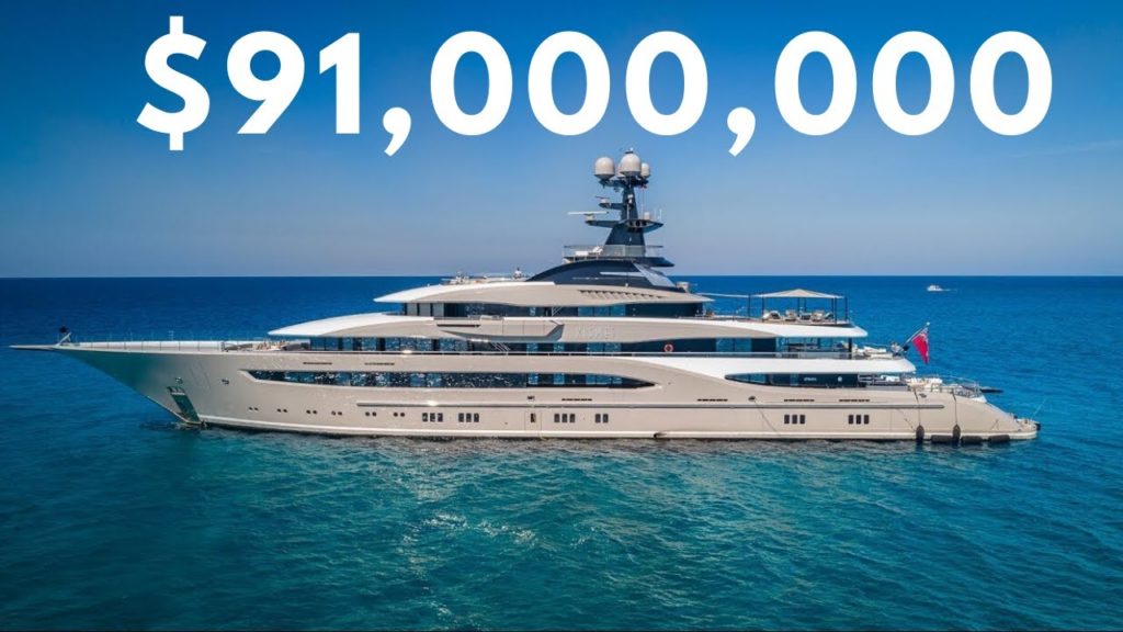 Inside Massive 95.2m Superyacht- Lurssen Kismet