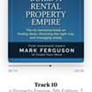 Image may contain: text that says' 19:02 SDU. Library BUILD A RENTAL PROPERTY EMPIRE The -nonsense book finding deals financing way, managing wisely From investment investment expert expert M MARK FERGUSON Invest Four 36:15 28:36 Track 10 al Property Empire, 5th Edition: T 예미) 1x '