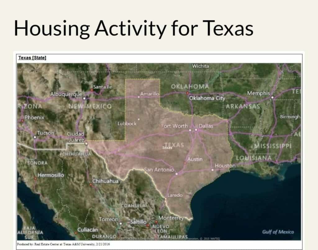 Texas Real Estate Market - Real Estate Market Report ...