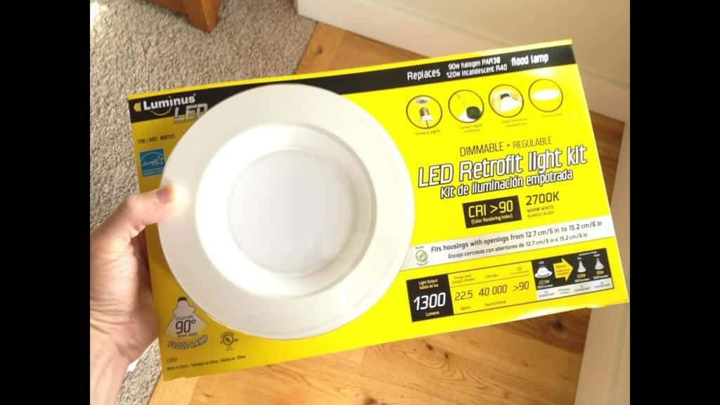 How to install the Costco LED Retrofit Light Kit