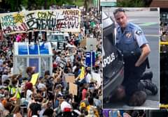 Image may contain: 2 people, crowd and outdoor