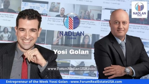 Entrepreneur of the Week Yossi Golan # Post 3 Land in Israel – risk…