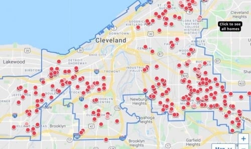 Ceist do shaineolaithe/infheisteoirí i Cleveland: Dealraíonn sé go bhfuil an cóimheas idir praghas ceannaigh ilteaghlaigh agus a chíos ar fheabhas...