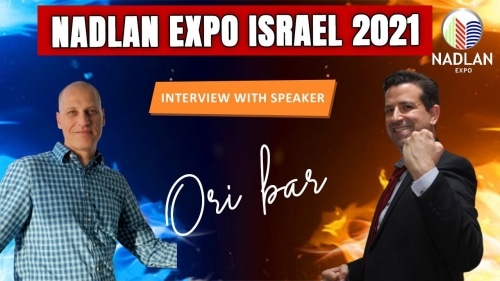 Nadlan Expo Israel 2021 Interview in Hebrew With Speaker Ori Bar Announcing Our Speaker Ori…