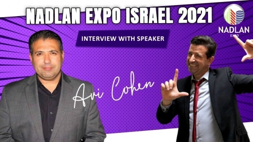 Nadlan Expo Israel 2021 Interview in Hebrew With Speaker Avi Cohen Announcing Our Speaker Avi…