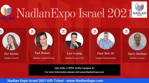 We will randomly pick a winner to get one ticket for Nadlan Expo Israel…