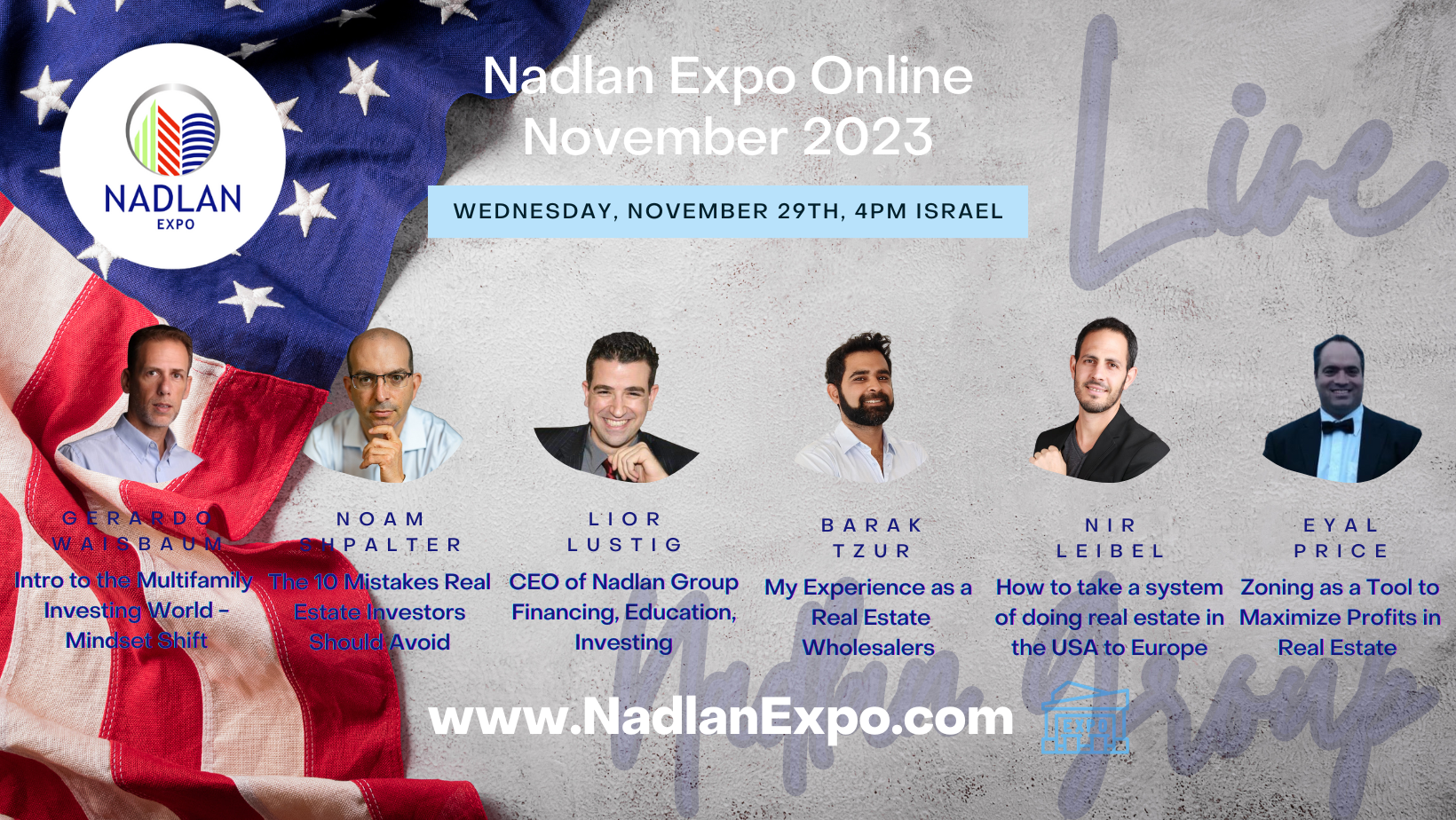 Nadlan Expo Online November 2023