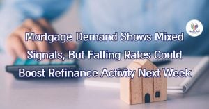 Efterfrågan på bolån visar blandade signaler