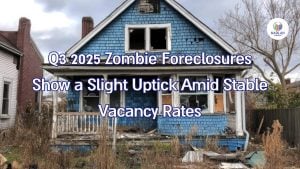 Οι κατασχέσεις ακινήτων από ζόμπι στο τρίτο τρίμηνο του 3 παρουσιάζουν μικρή αύξηση εν μέσω σταθερών ποσοστών κενών θέσεων