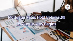 ריביות המשכנתא נשארו מתחת ל-6.5% עם תחילת אוגוסט 2025