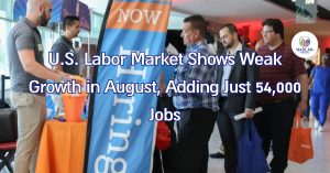 Fás Lag i Margadh Saothair na SA i mí Lúnasa, 54000 Post á gCur Leis