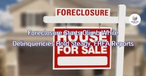 Οι κατασχέσεις αρχίζουν να αυξάνονται ενώ οι καθυστερήσεις παραμένουν σταθερές, αναφέρει η FHFA