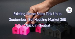 Salget av eksisterende boliger øker i september, men boligmarkedet er fortsatt i nøytral posisjon.