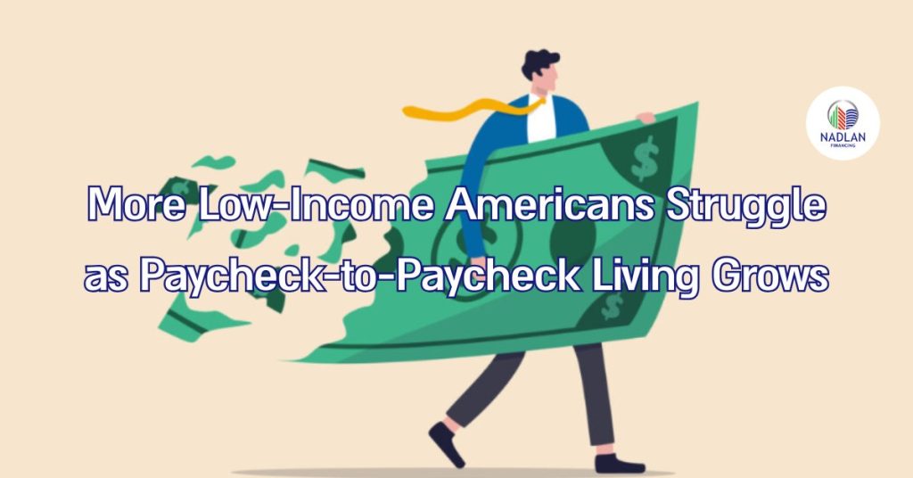 low-income Americans paycheck to paycheck