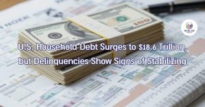 Долг домохозяйств США вырос до 18.6 триллиона долларов