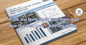 HELOC rates February 19 2026