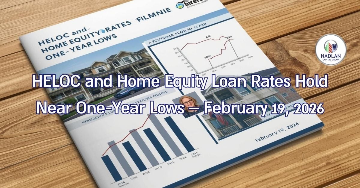 HELOC rates February 19 2026