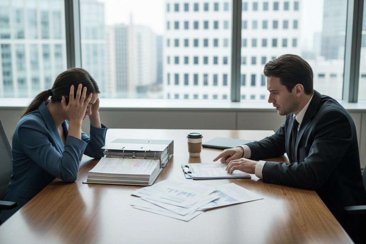 Professional image illustrating Common Mistakes in Real Estate Financing