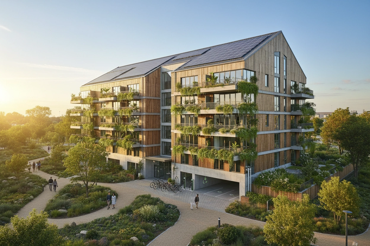 Professional image illustrating Sustainability and Green Building Practices