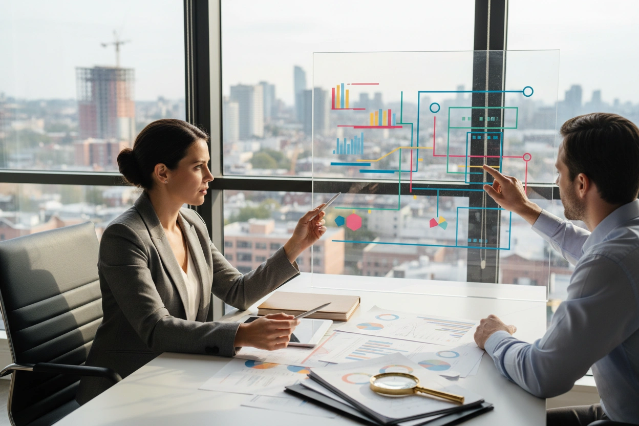 Professional image illustrating Navigating Mortgage Insights for Investment Success