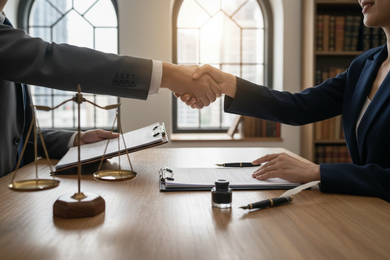 Professionele afbeelding die traditionele financieringsopties illustreert.