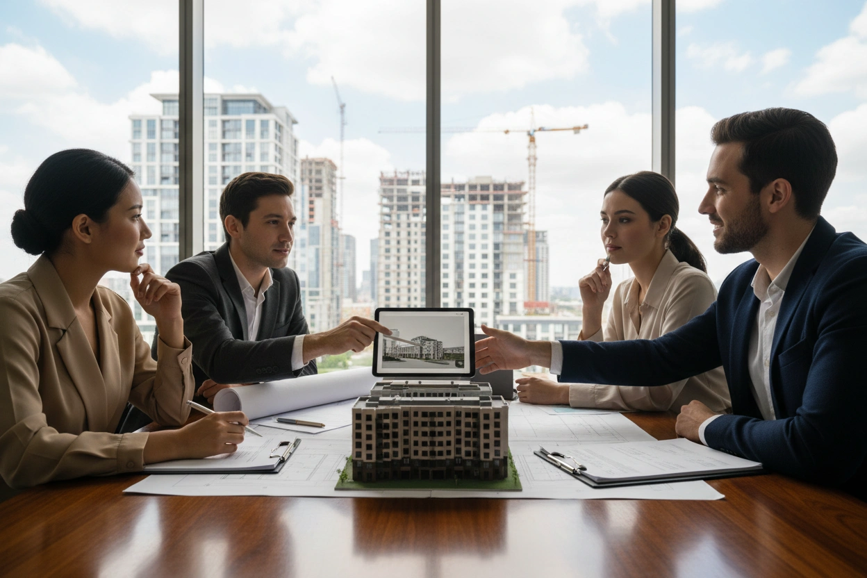 Professional image illustrating Top Financing Strategies for New Real Estate Investors