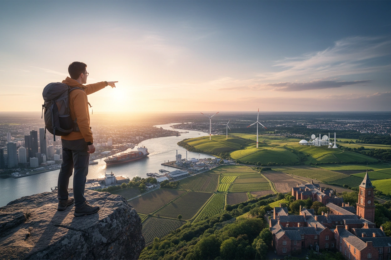 Professional image illustrating Actionable Investment Insights for Diversification