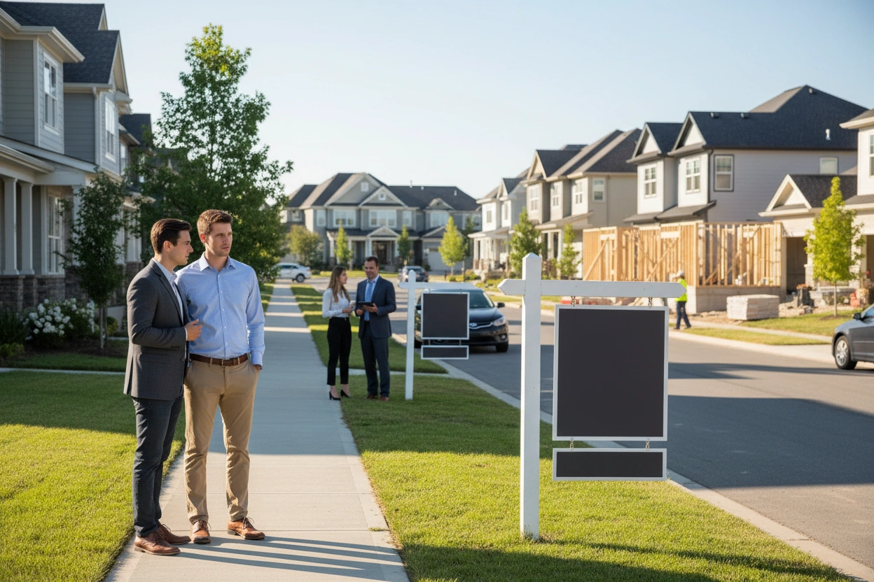 Professional image illustrating The Impact of Mortgage Rates on Real Estate Trends