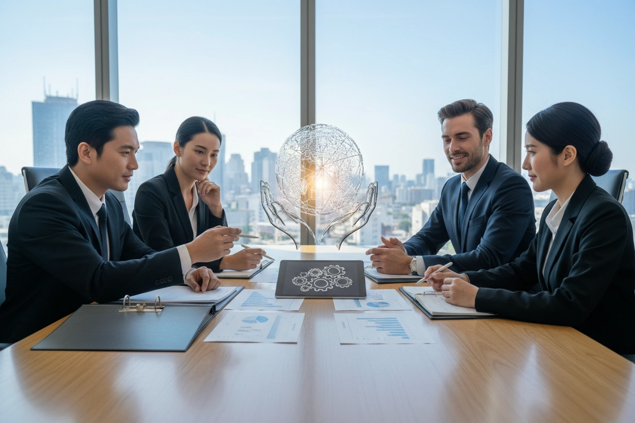 Professional image illustrating Understanding the Basics of Financing