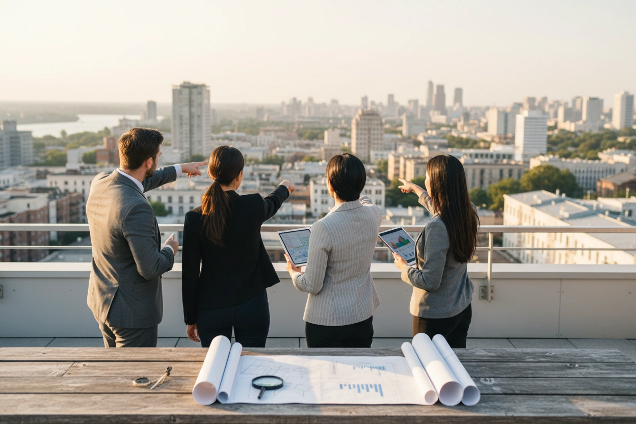 Professional image illustrating Selecting High-Yield Properties