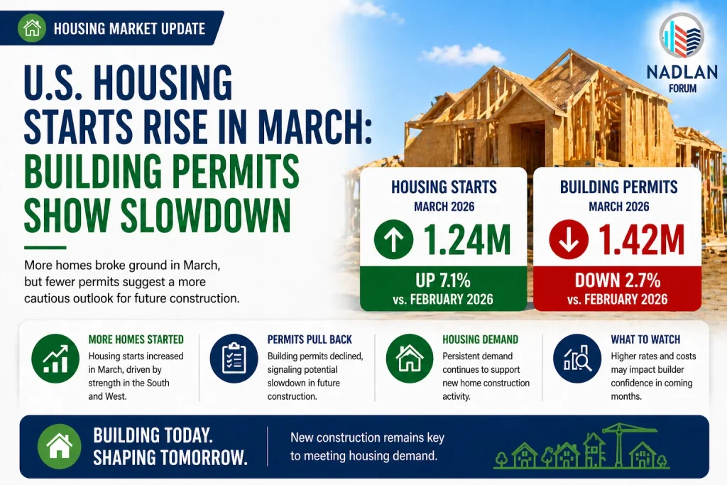 U.S. housing starts March 2026