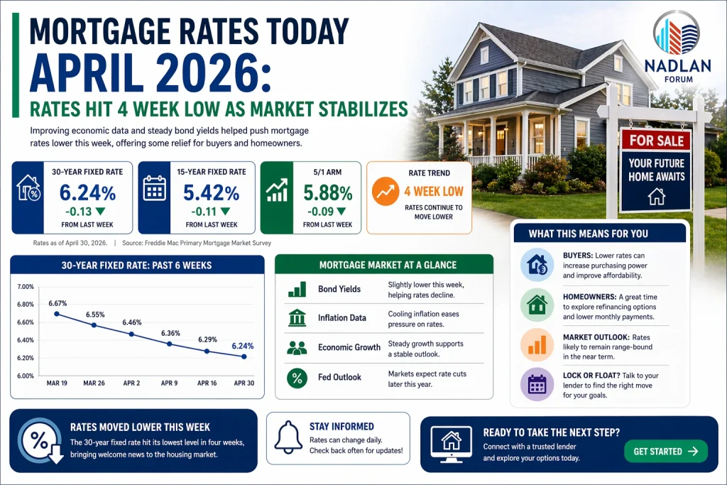mortgage rates today April 2026
