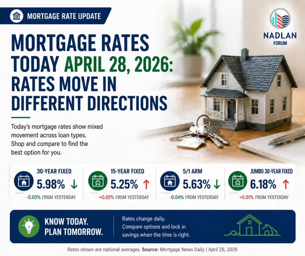 mortgage rates today April 28 2026